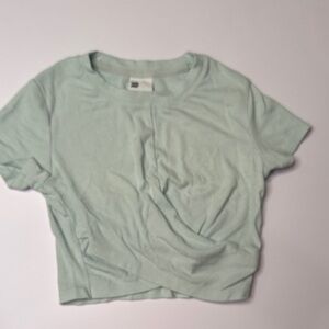 All in Motion Mint Green Cropped T-Shirt